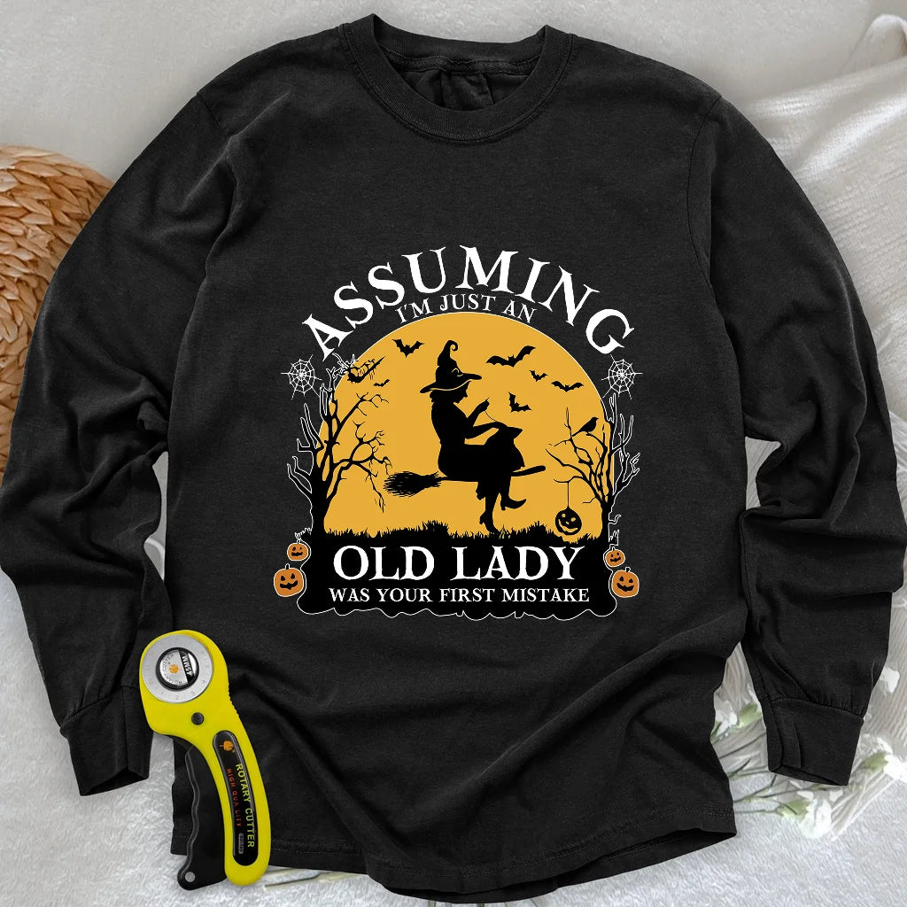 Old Lady Long Sleeve T-shirt