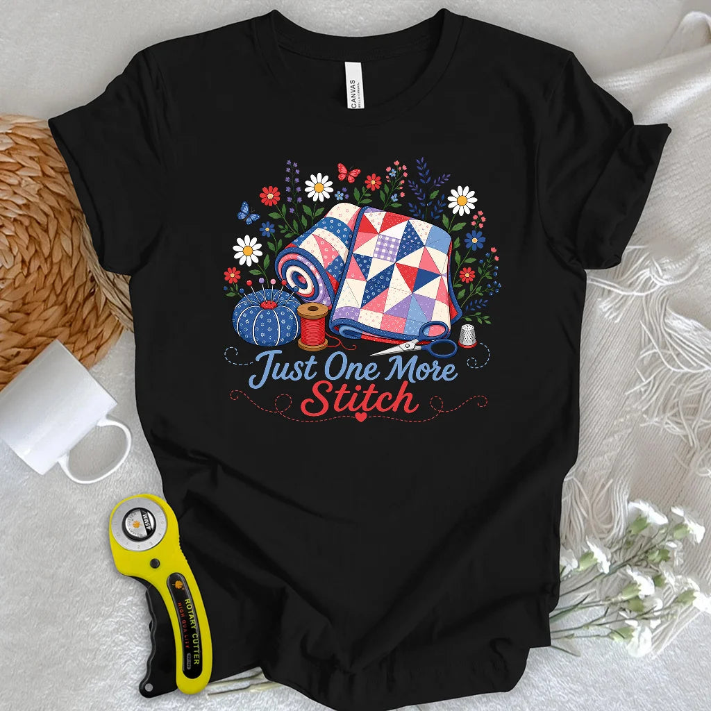 One More Stitch Before Bed T-shirt
