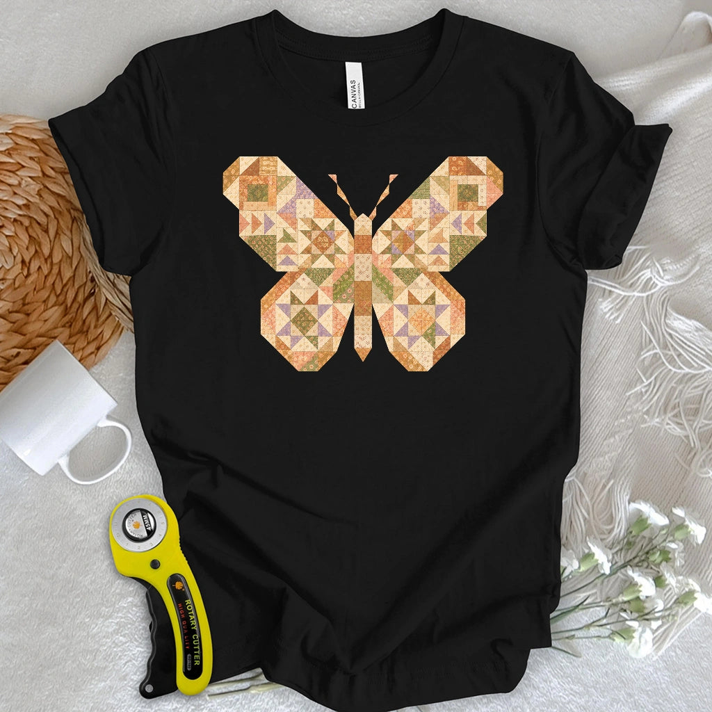 Patchwork Butterfly T-shirt