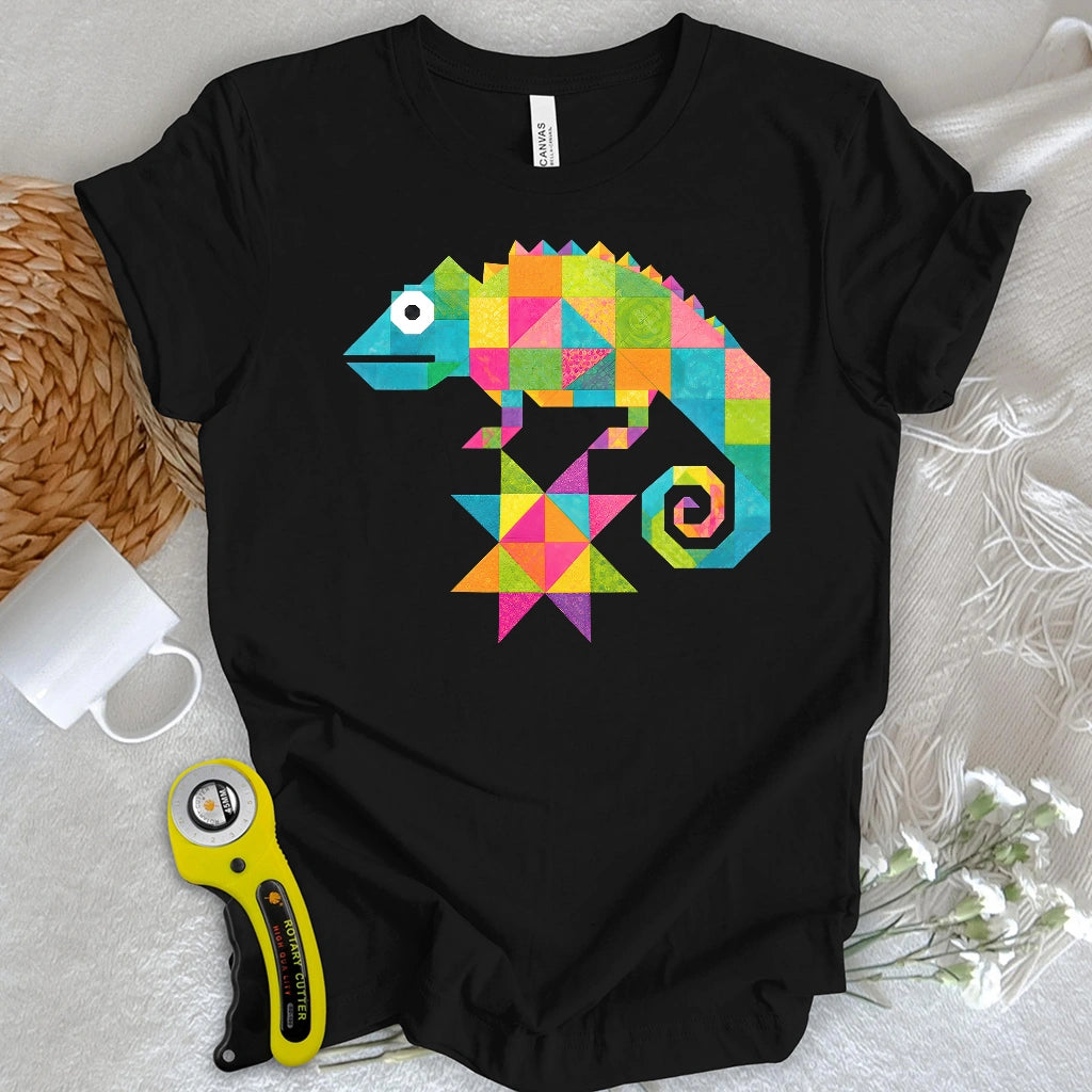 Patchwork Chameleon T-shirt