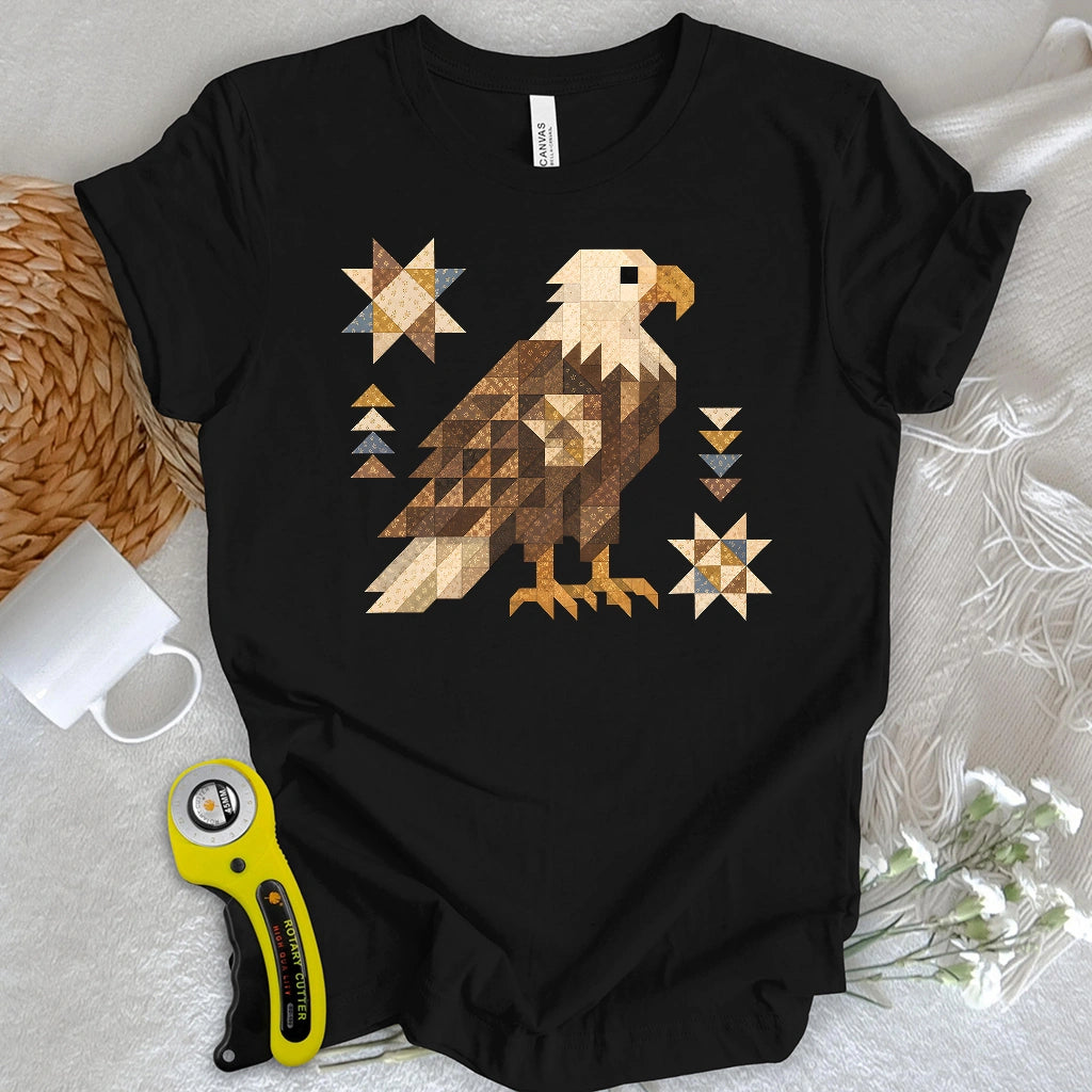 Patchwork Eagle T-shirt