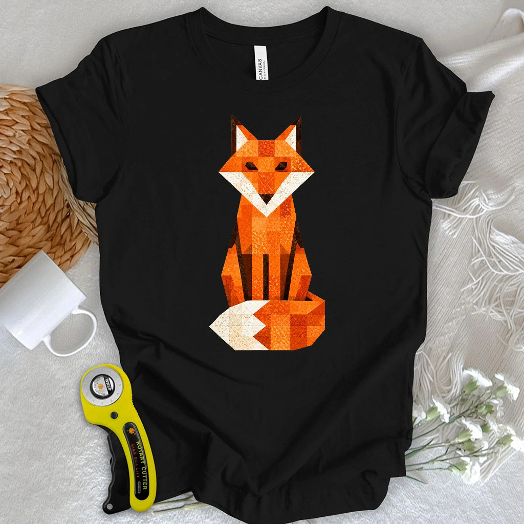 Patchwork Fox T-shirt