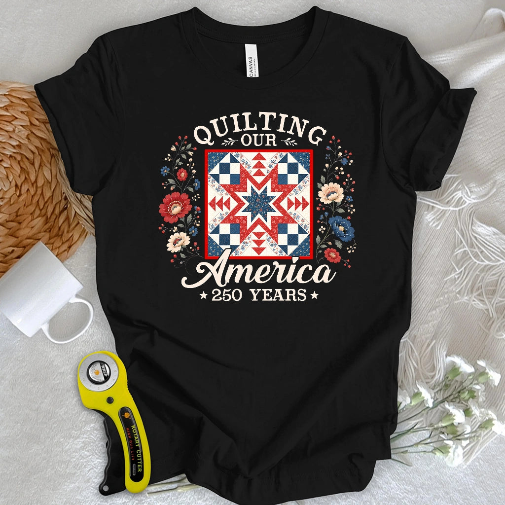 Patriotic Quilter T-shirt