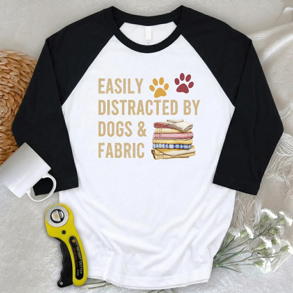 Paws & Patterns 3/4 Sleeve T-shirt