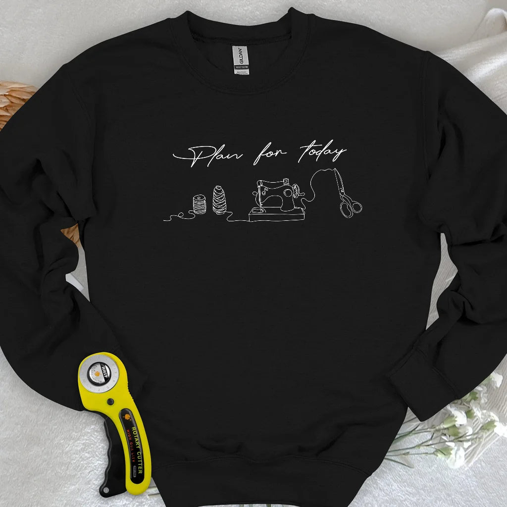 Plan für heute: Sweatshirt
