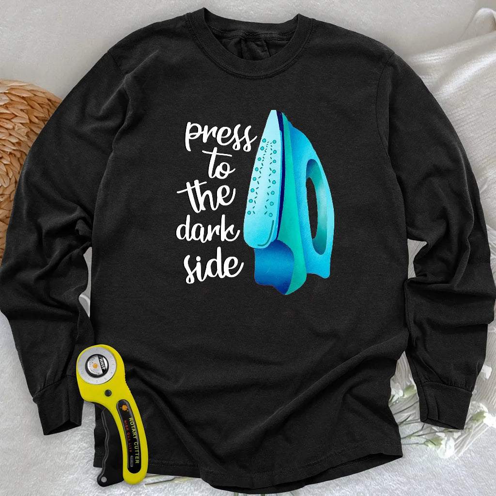 Press to the dark side Long Sleeve T-shirt