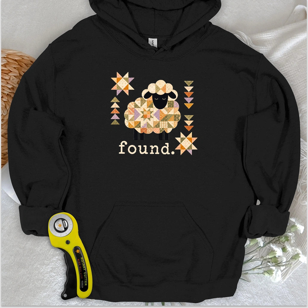 Psalm 23 Patchwork Sheep Hoodie