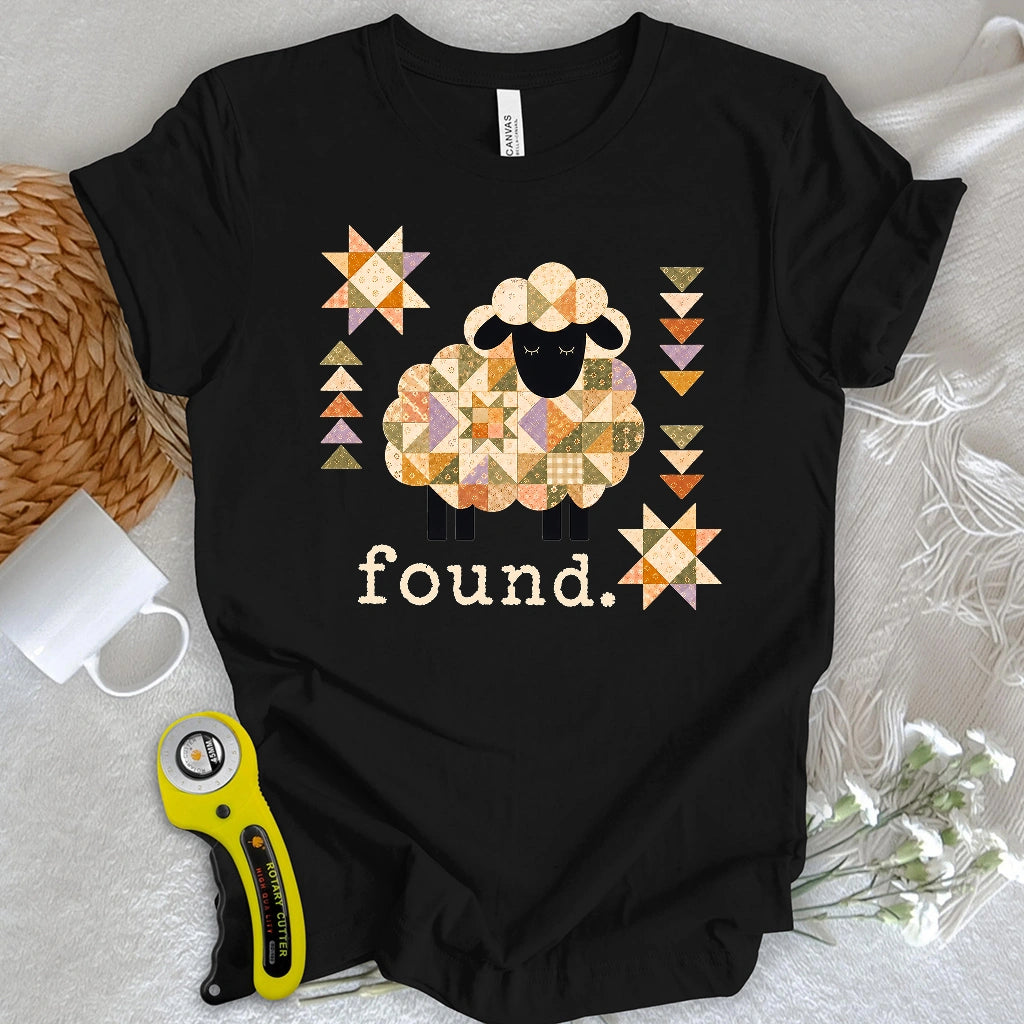 Psalm 23 Patchwork Sheep T-shirt