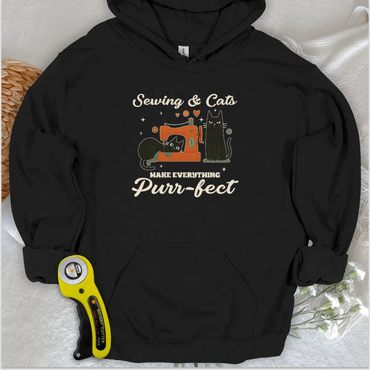 Purr-fect Sewing Hoodie