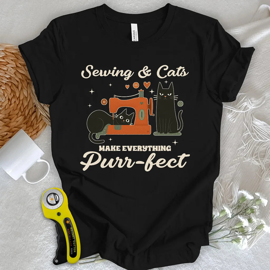 Purr-fect Sewing T-shirt