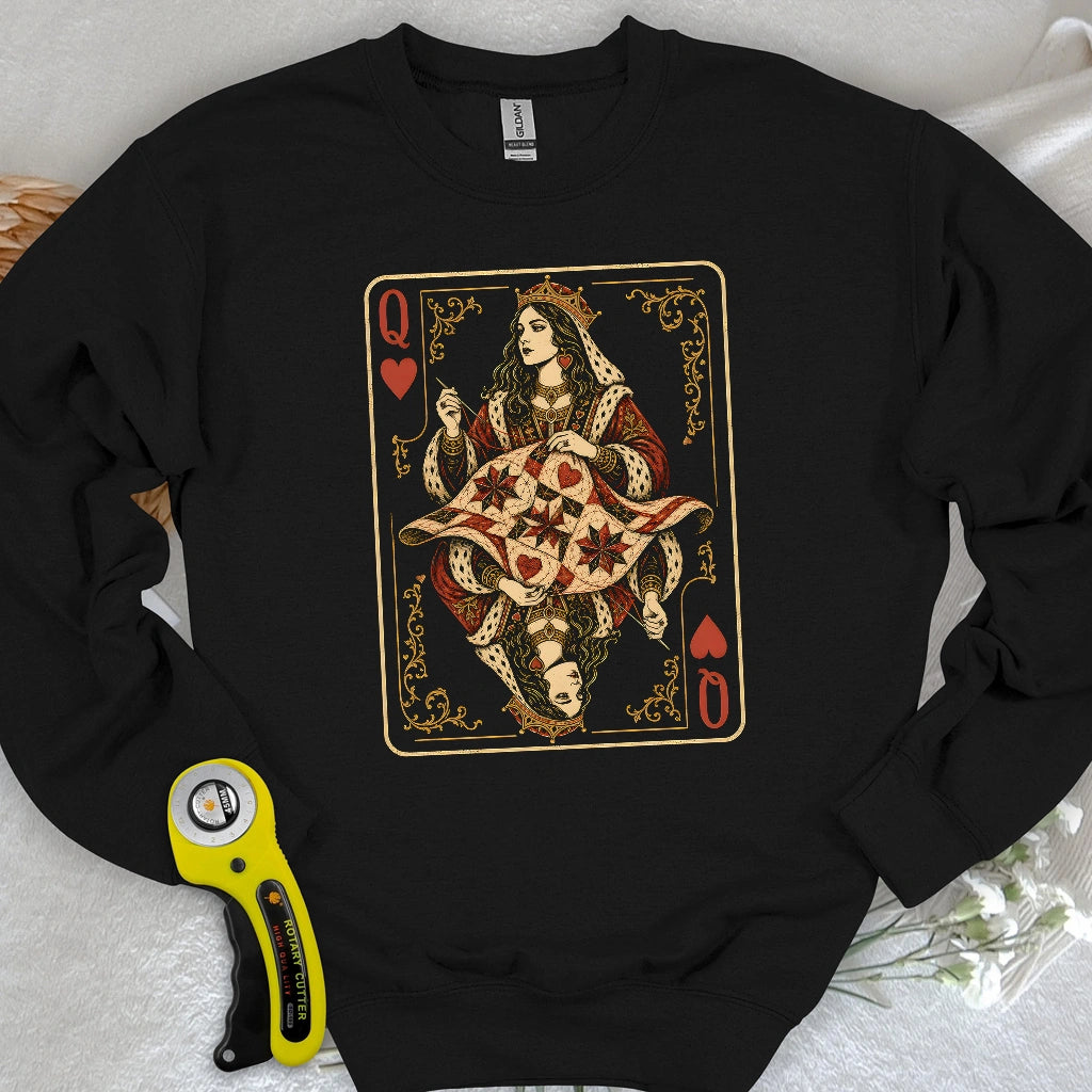 Queen Of Quilt Sweatshirt