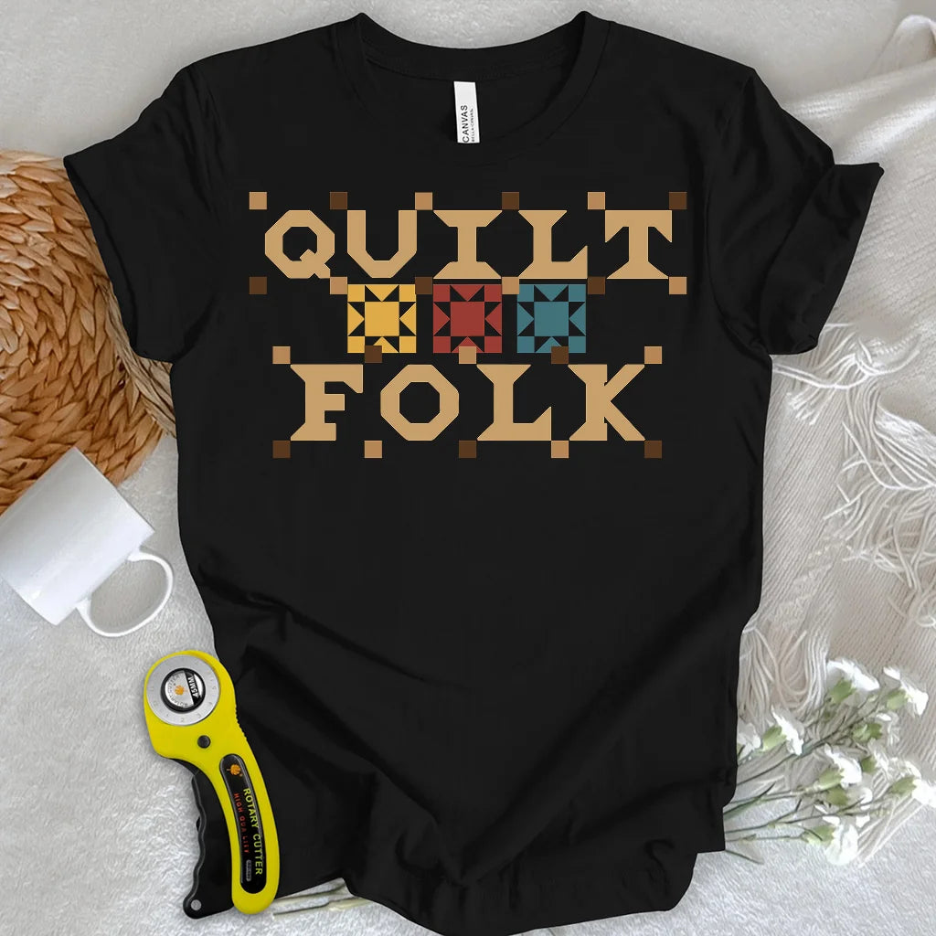 T-shirt courtepointe