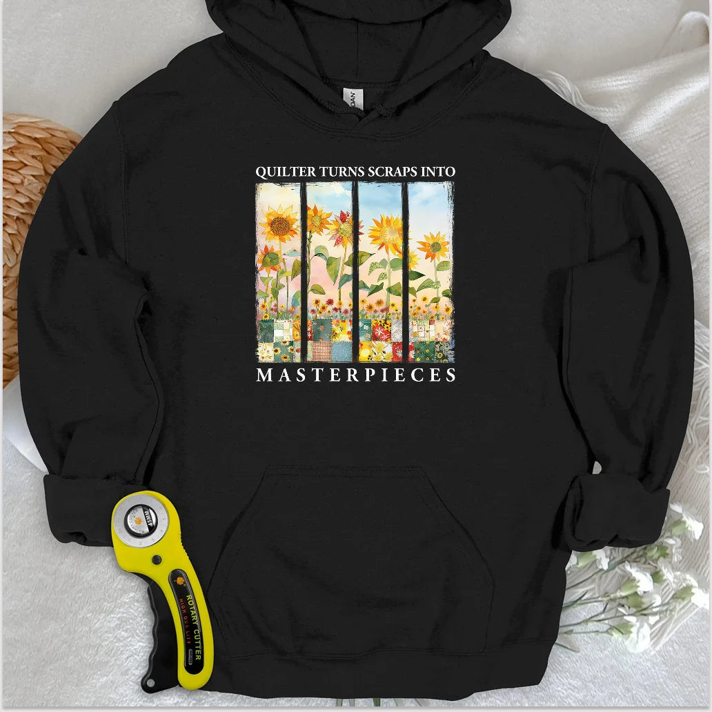 Sweat à capuche chef-d'œuvre matelassé