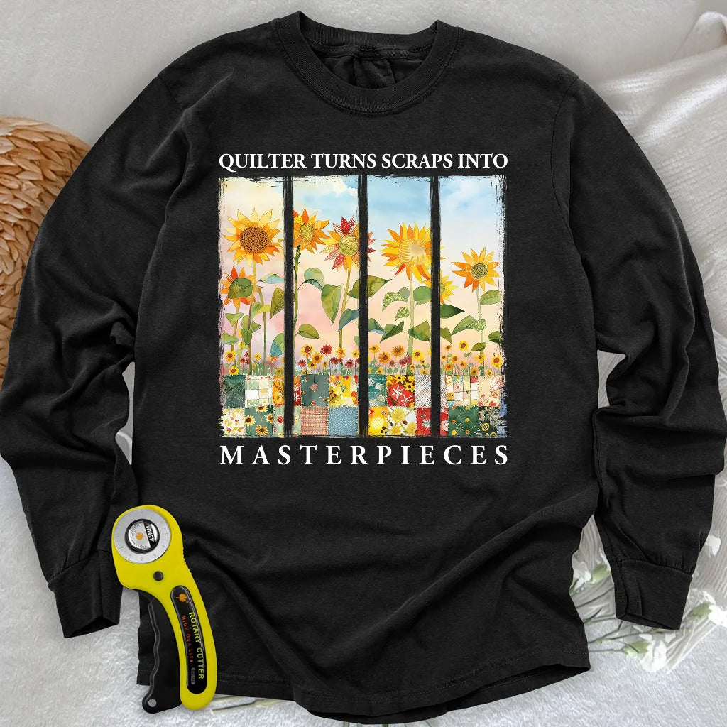 Quilt Meisterwerk Langarm-T-shirt