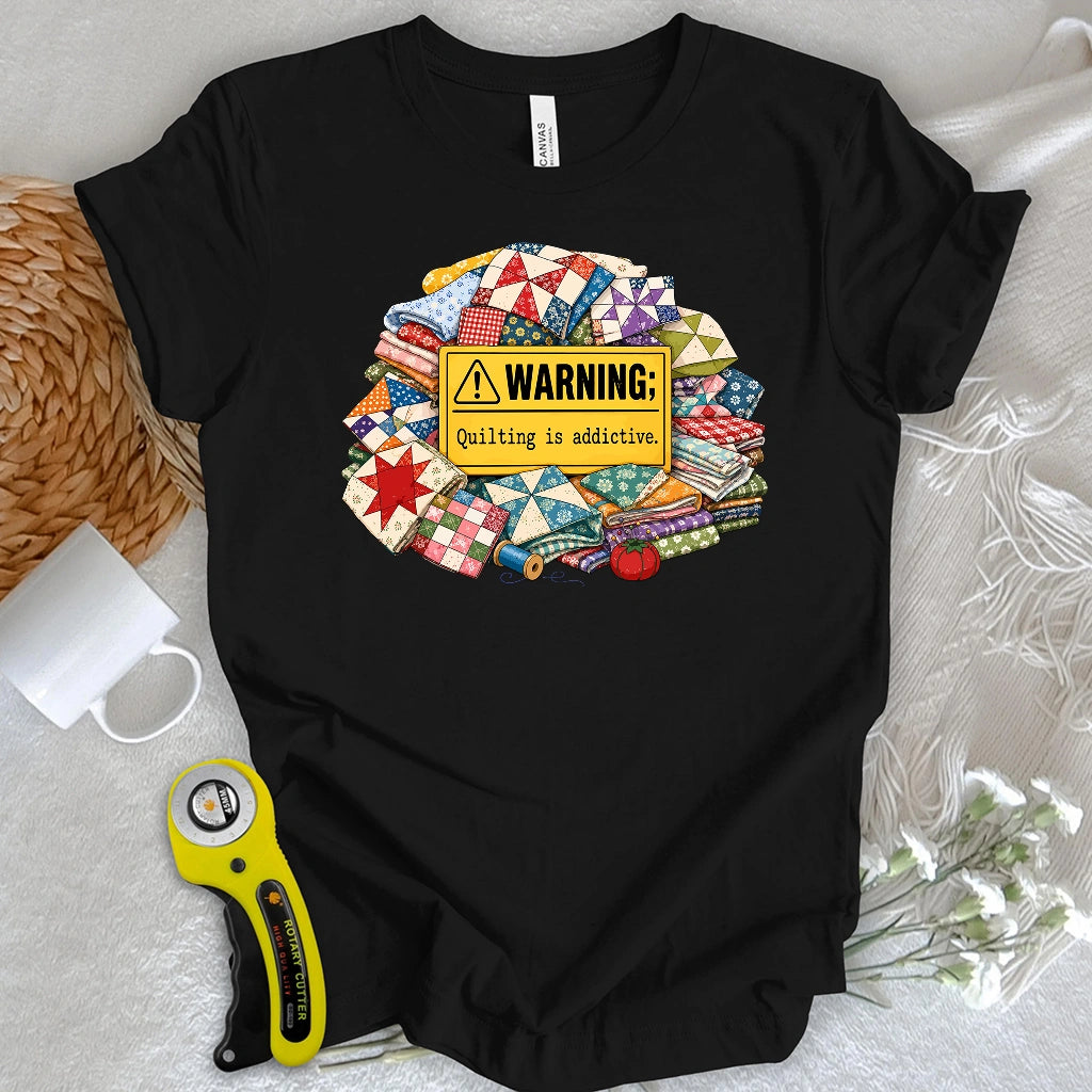 Quilt Warning T-shirt