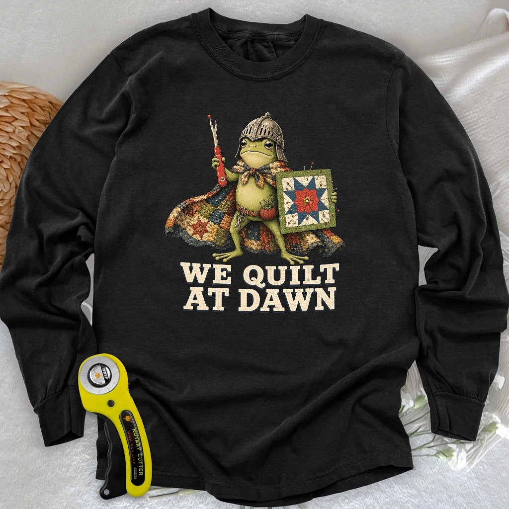 Quilt at Dawn Long Sleeve T-shirt