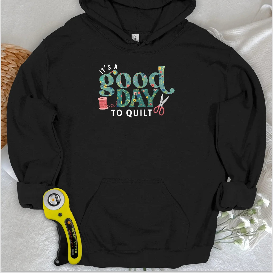 Sweat à capuche Quiltday