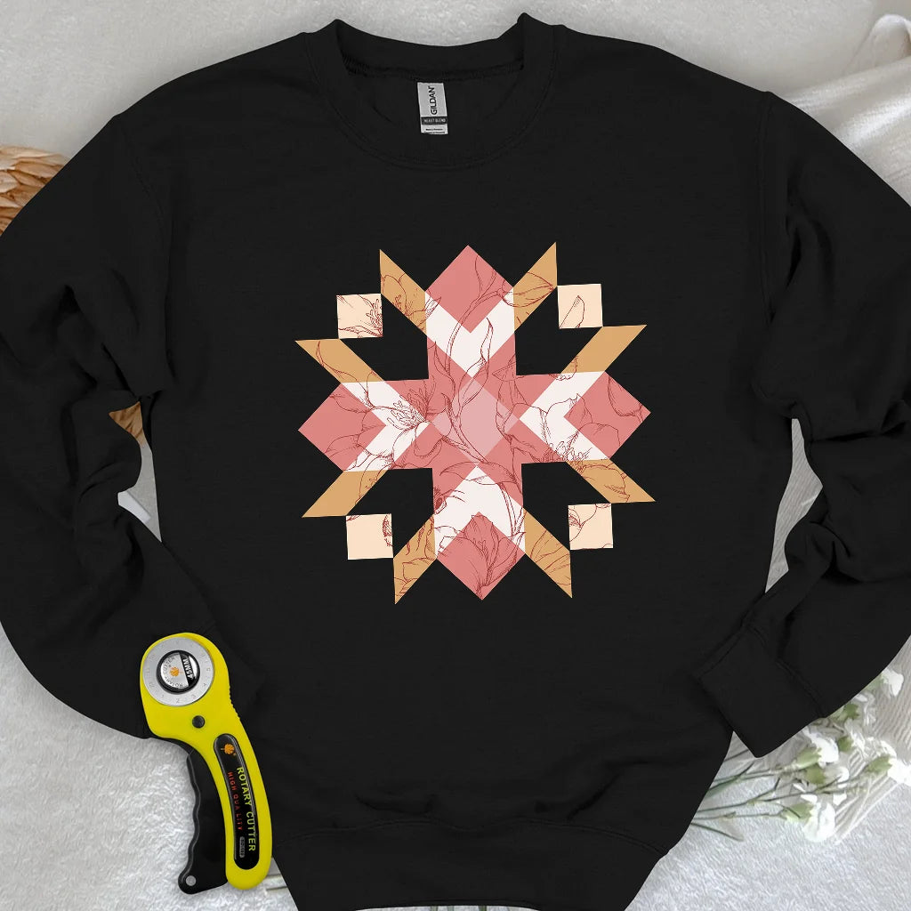 Quilted Botanica Sweatshirt