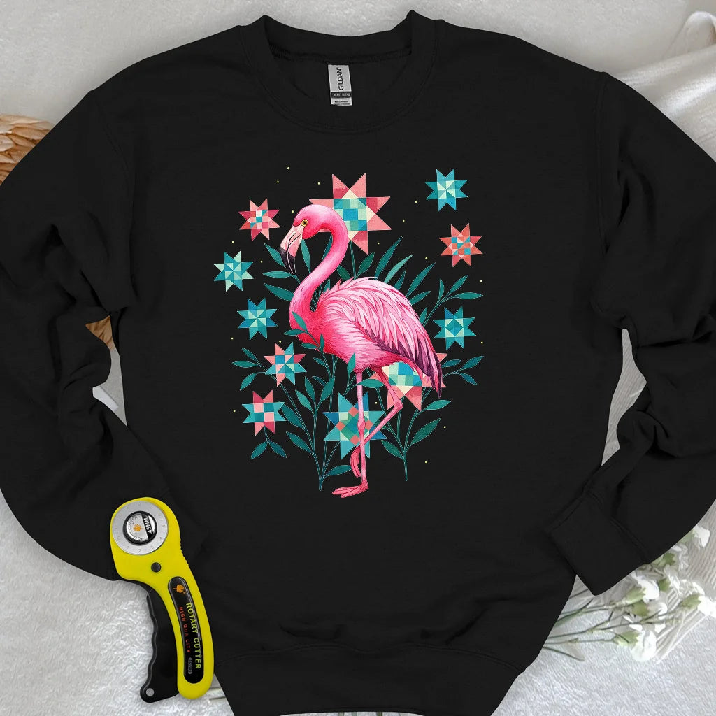 Sweat-shirt matelassé jardin