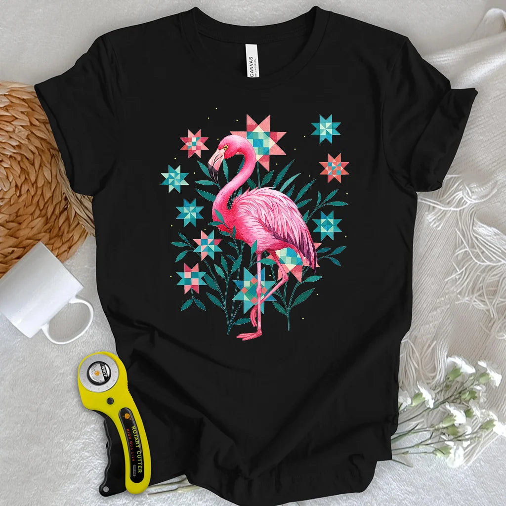 T-shirt matelassé Jardin