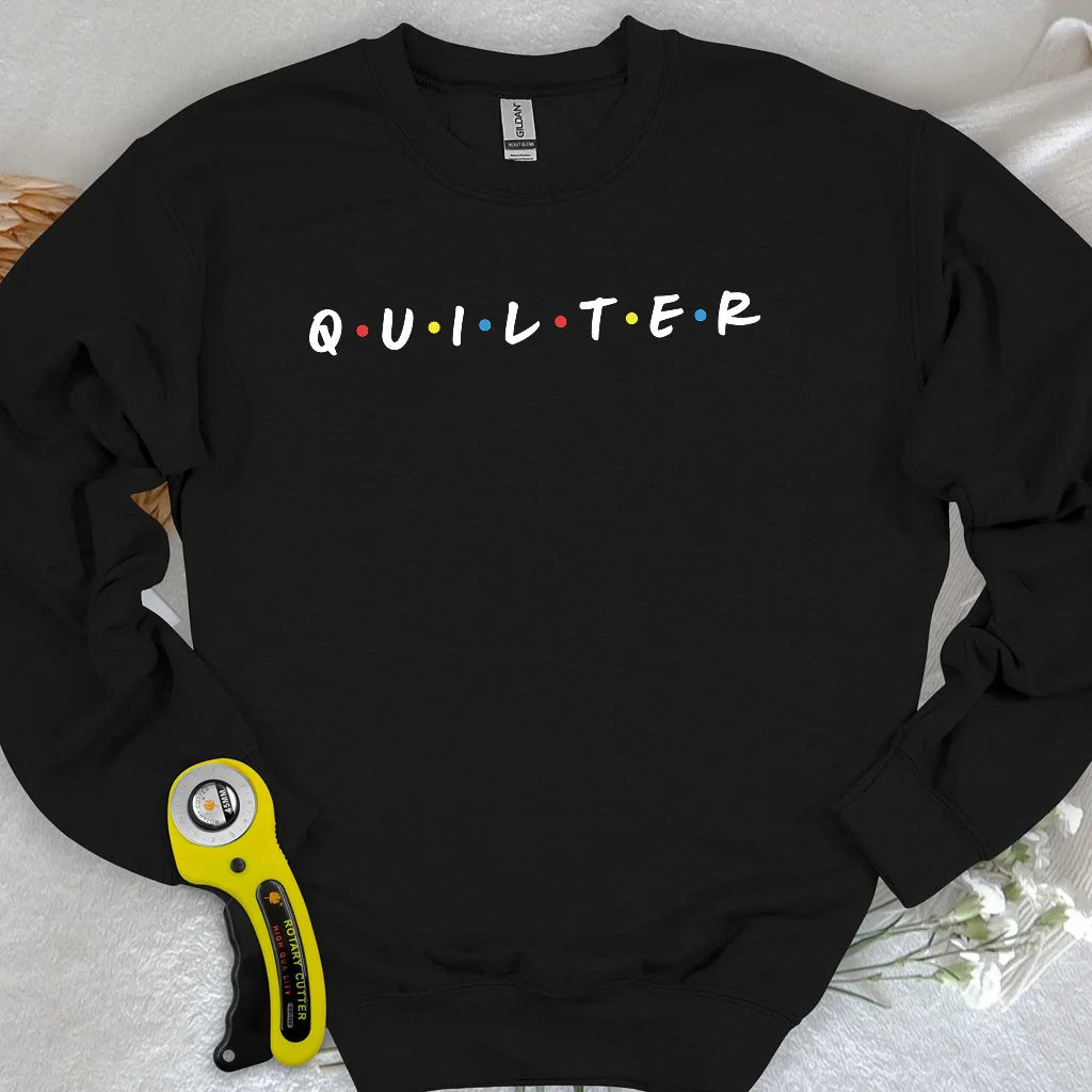 Sweat-shirt pour amies quilteuses