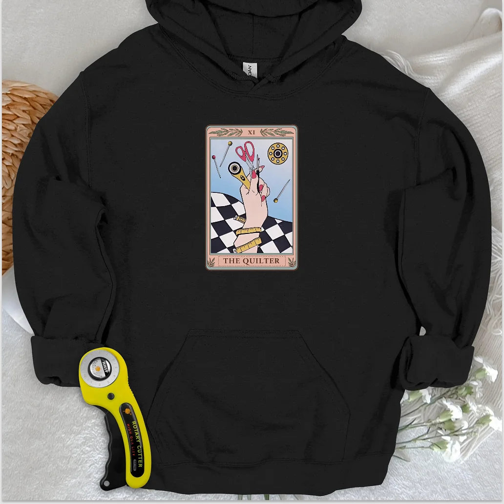 Sweat à capuche Tarot du quilteur