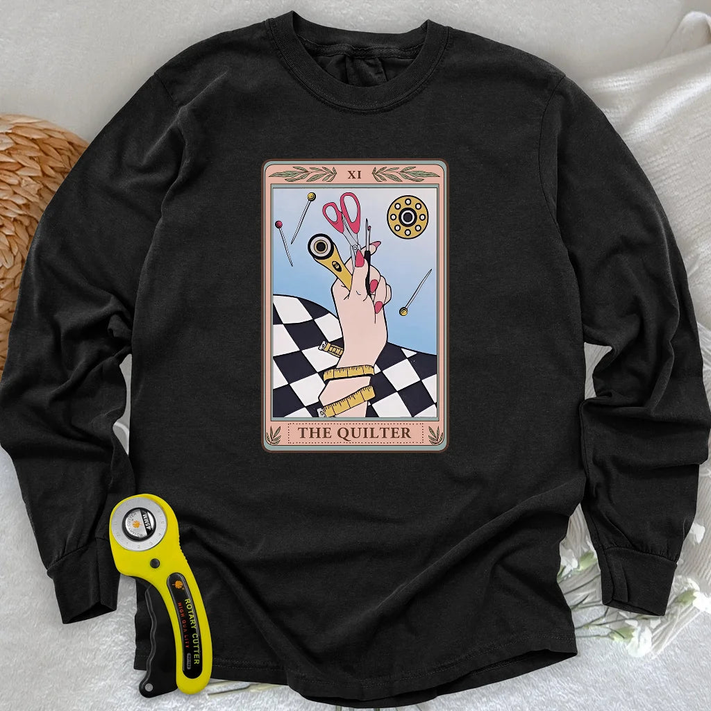 Quilter Tarot Langarmshirt