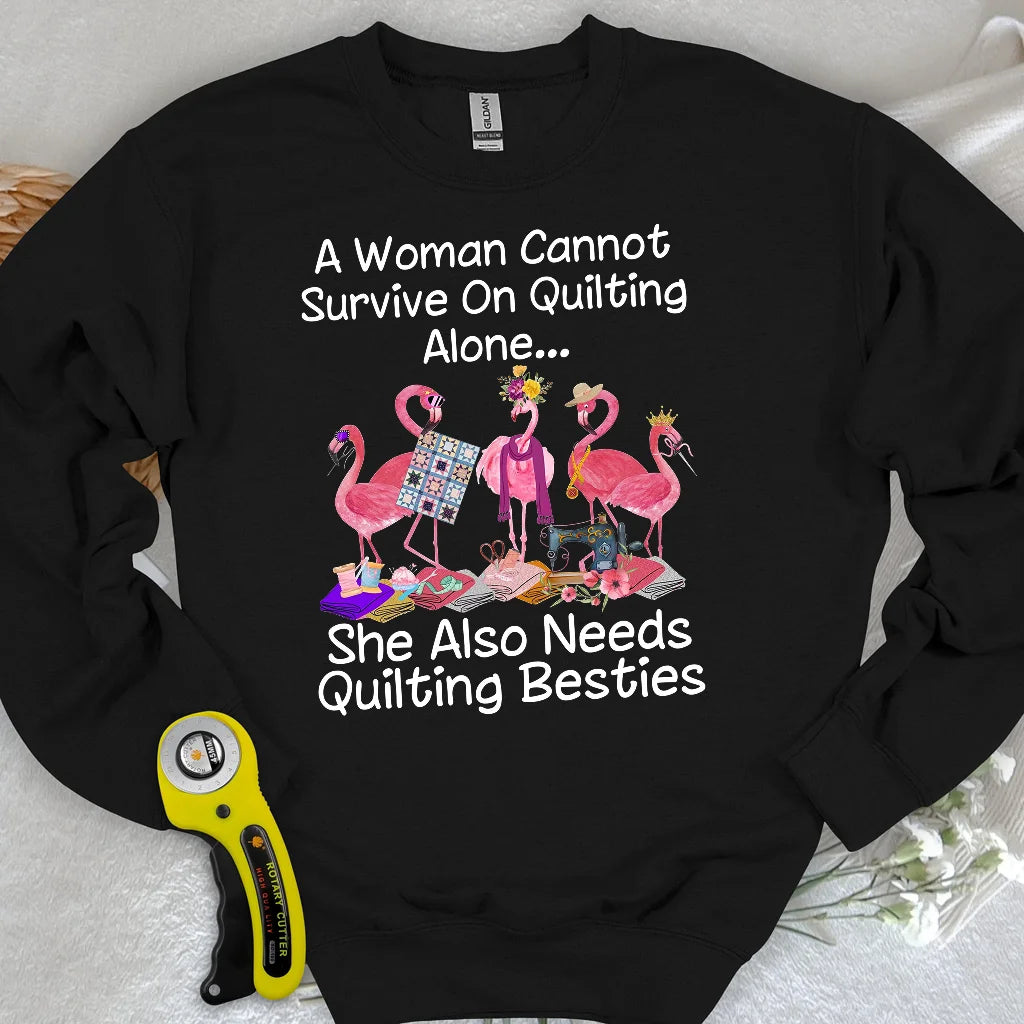 Quilting Besties Sweatshirt