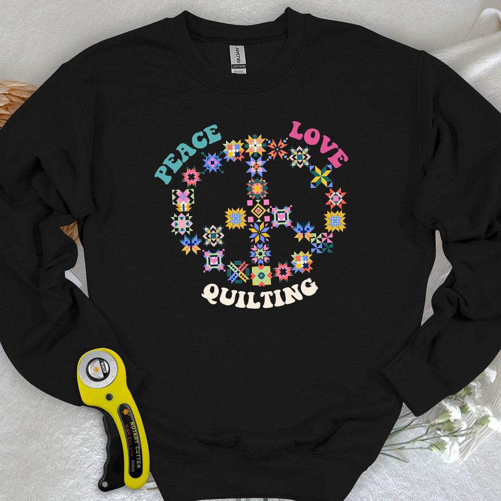 Quilting Brings Peace Sweatshirt