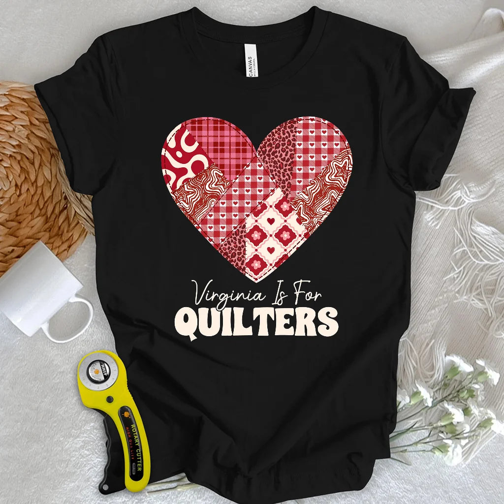 Quilting In The Old Dominion T-shirt