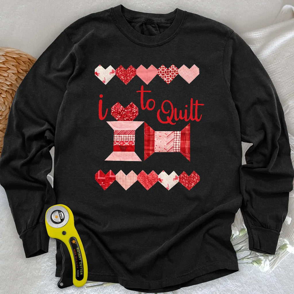 Quilting Love Long Sleeve T-shirt