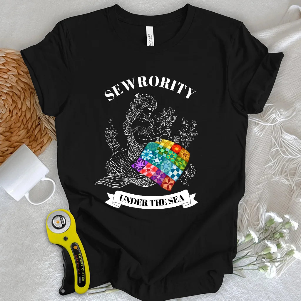 Quilting Mermaid T-shirt