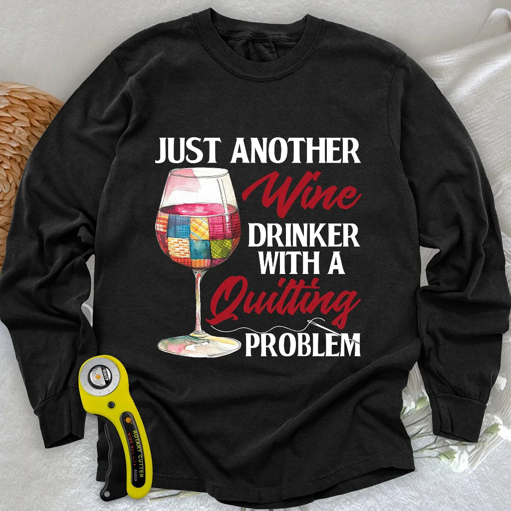 Quilting Problem Long Sleeve T-shirt