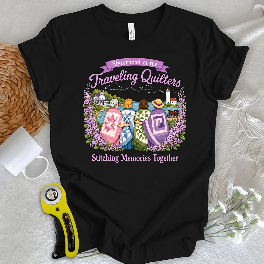 Quilting Sisters on the Go T-shirt