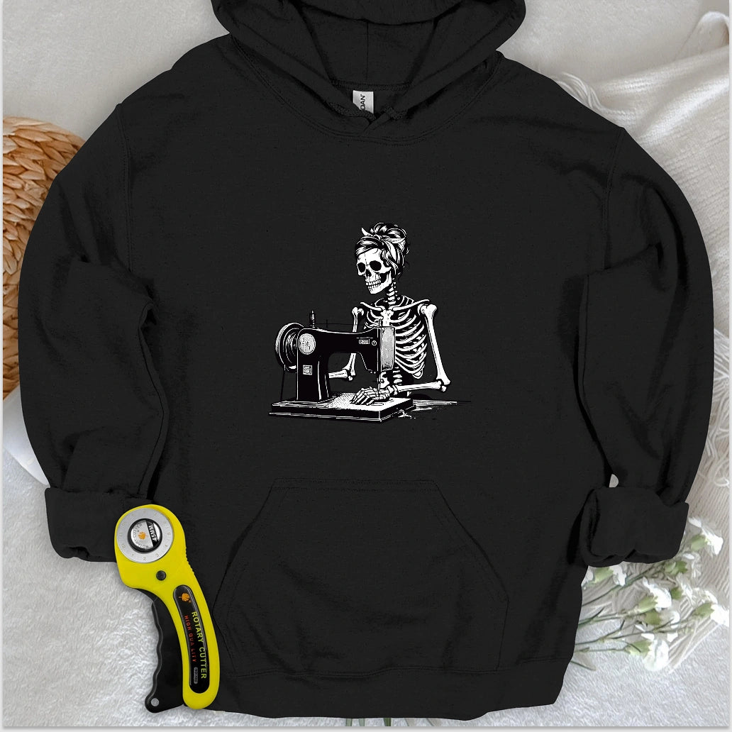 Quilting Skeleton Hoodie