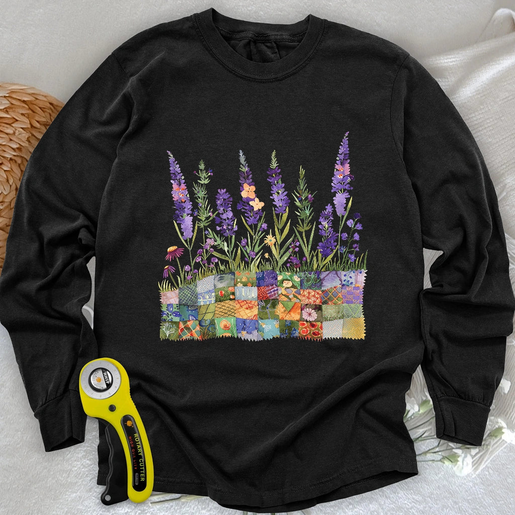 Quilting field Long Sleeve T-shirt