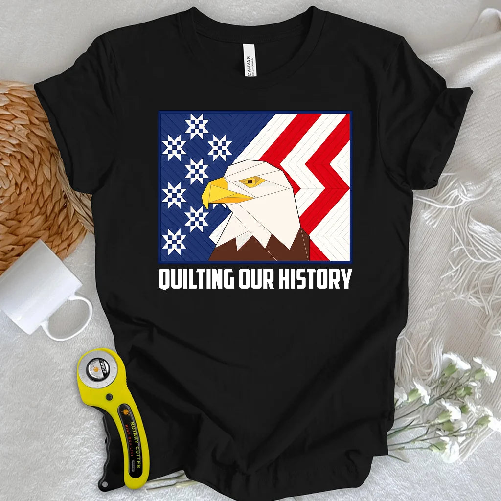 Quilting our history T-shirt