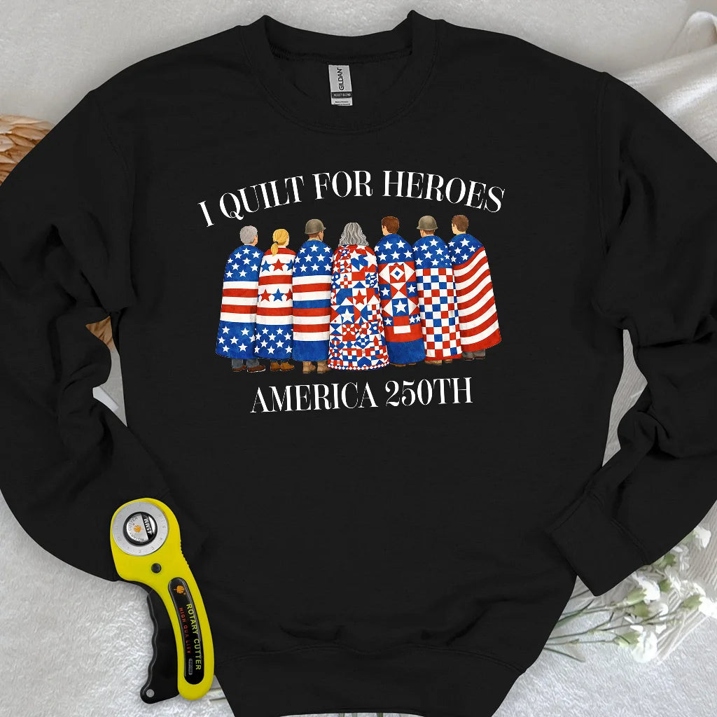 Quilts of Honor Sweatshirt