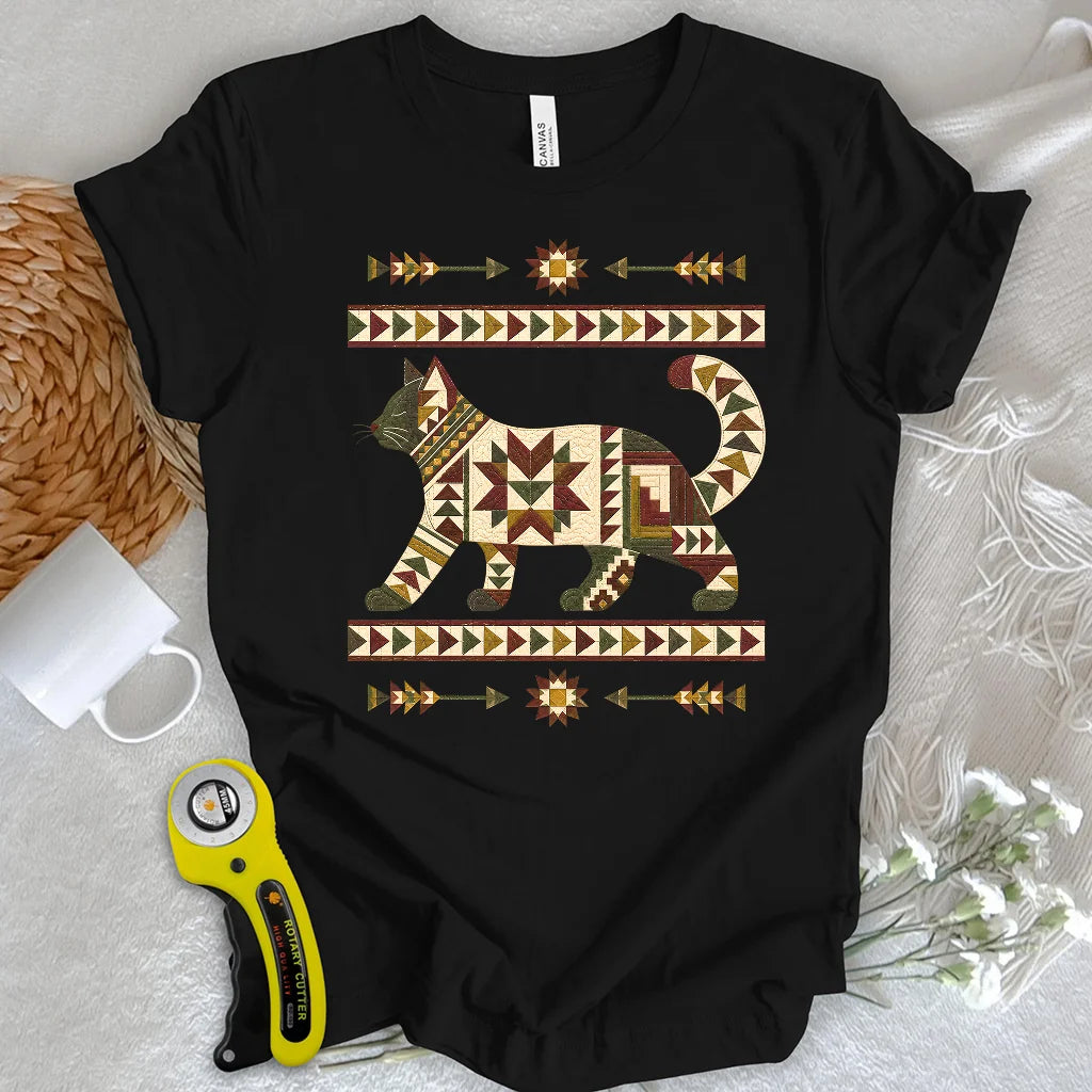 Quilty Cat T-shirt