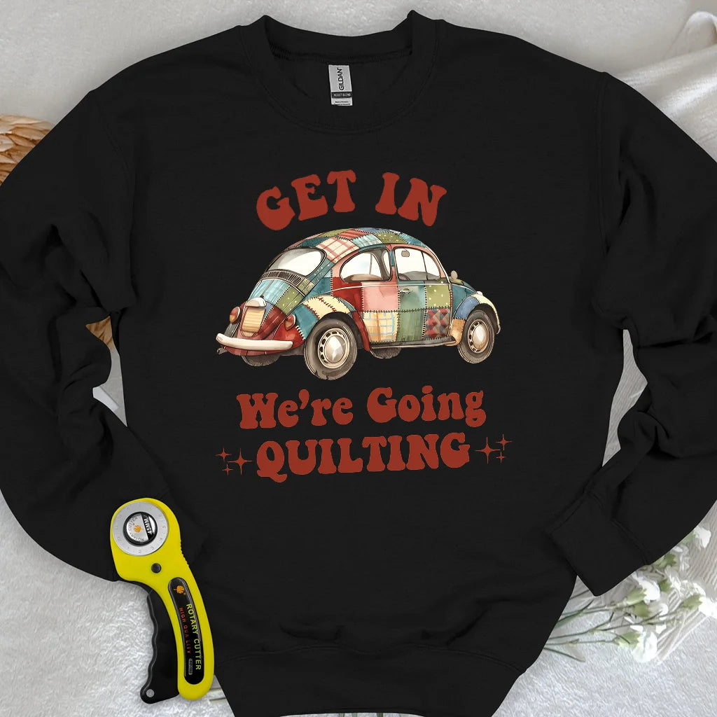 Quilty Road Trip Bug Sweatshirt