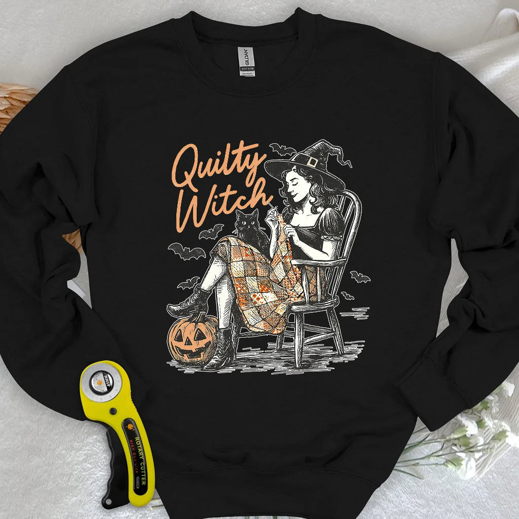 Quilty Witch-Sweatshirt