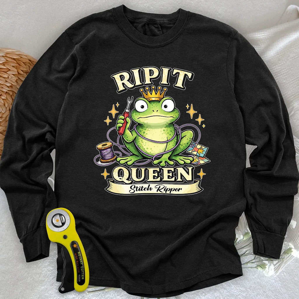RIPIT Queen Long Sleeve T-shirt