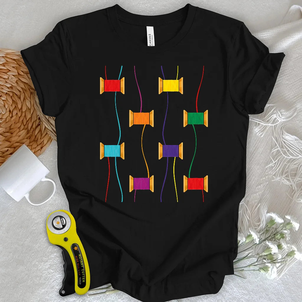Rainbow Threads T-shirt