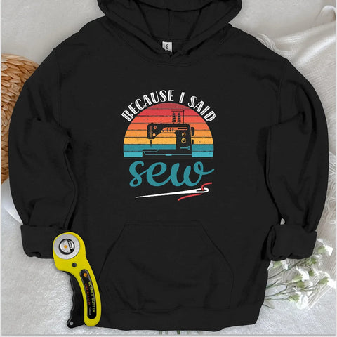 Felpa con cappuccio Said Sew