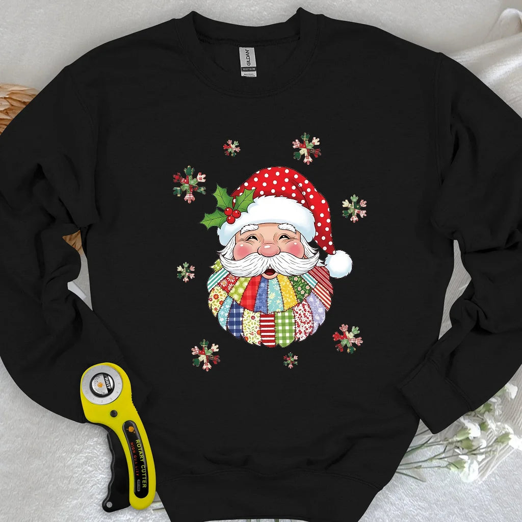 Santa Claus Patch Sweatshirt