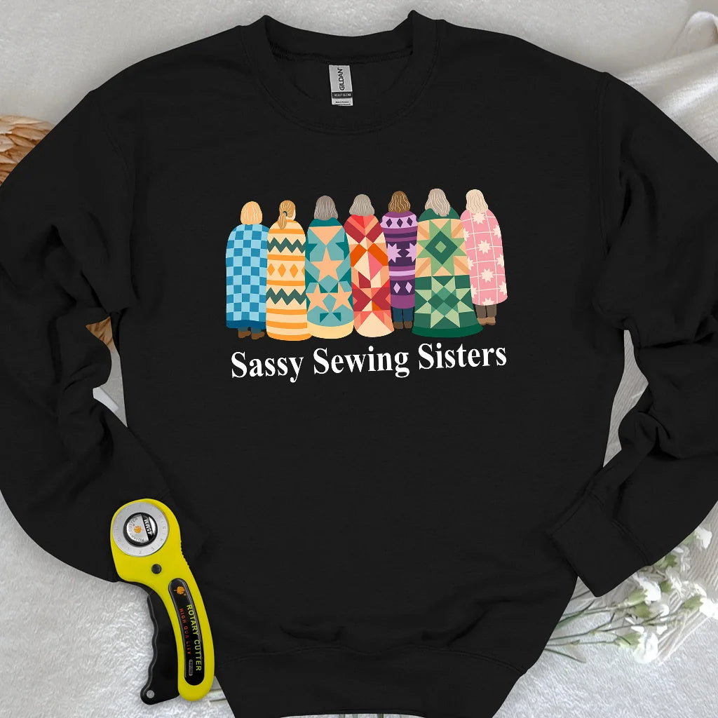 Sassy Sewing Sisters Sweatshirt