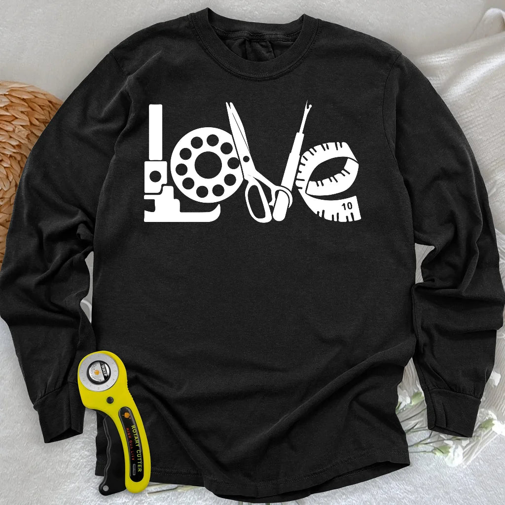 T-shirt à manches longues Sew In Love