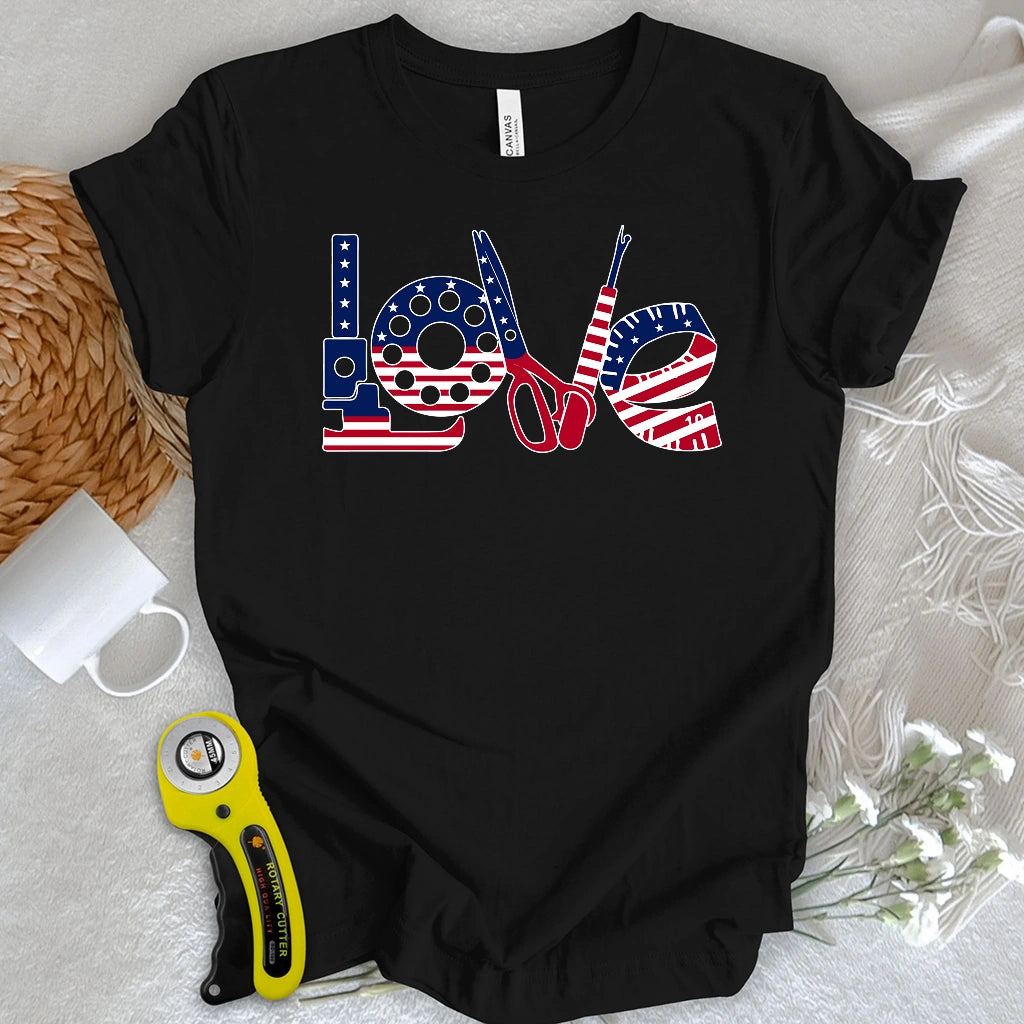 Sew Much Love USA T-shirt