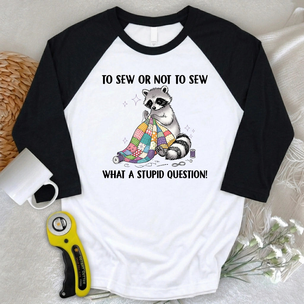 Sew and Sew 3/4 Sleeve T-shirt