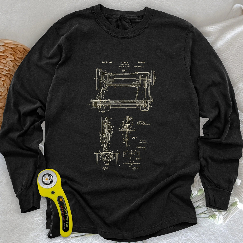 Sewing Pattern Long Sleeve T-shirt